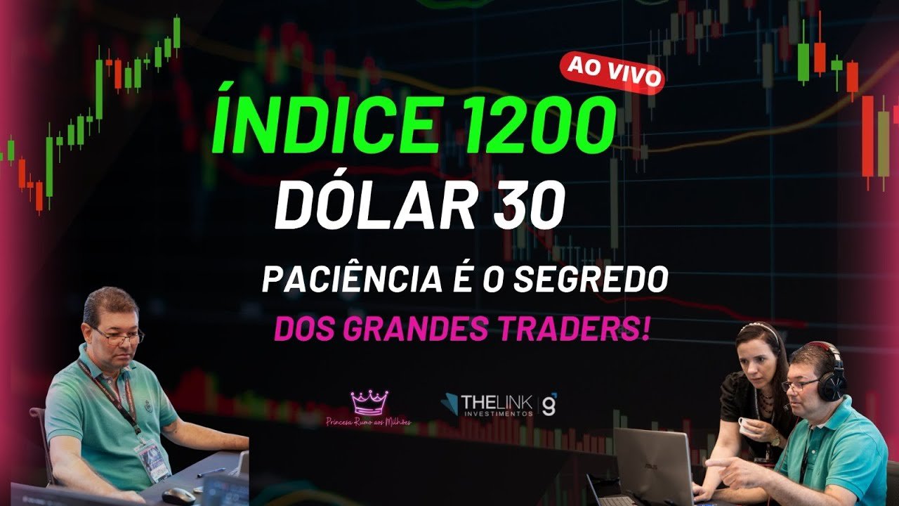 DAY TRADE AO VIVO PARA INICIANTE EM MINI ÍNDICE , MINI DÓLAR, PRINCESA RUMO AOS MILHÕES 26/09/2025