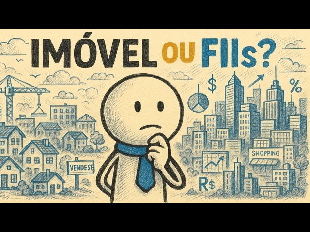 Imóvel ou FIIs: Onde Investir Seu Dinheiro em 2025?