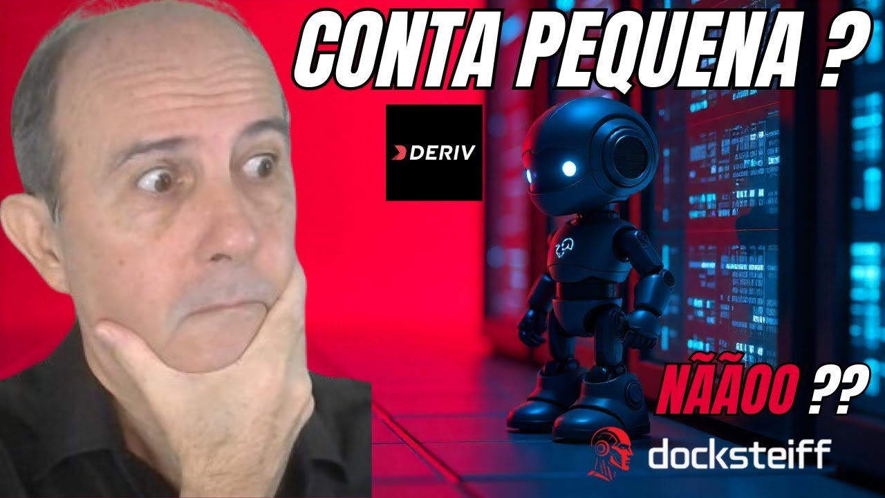 Robô e Inteligência Artificial na Deriv.  Veja Como Recuperar Perdas e Crescer Contas Pequenas!