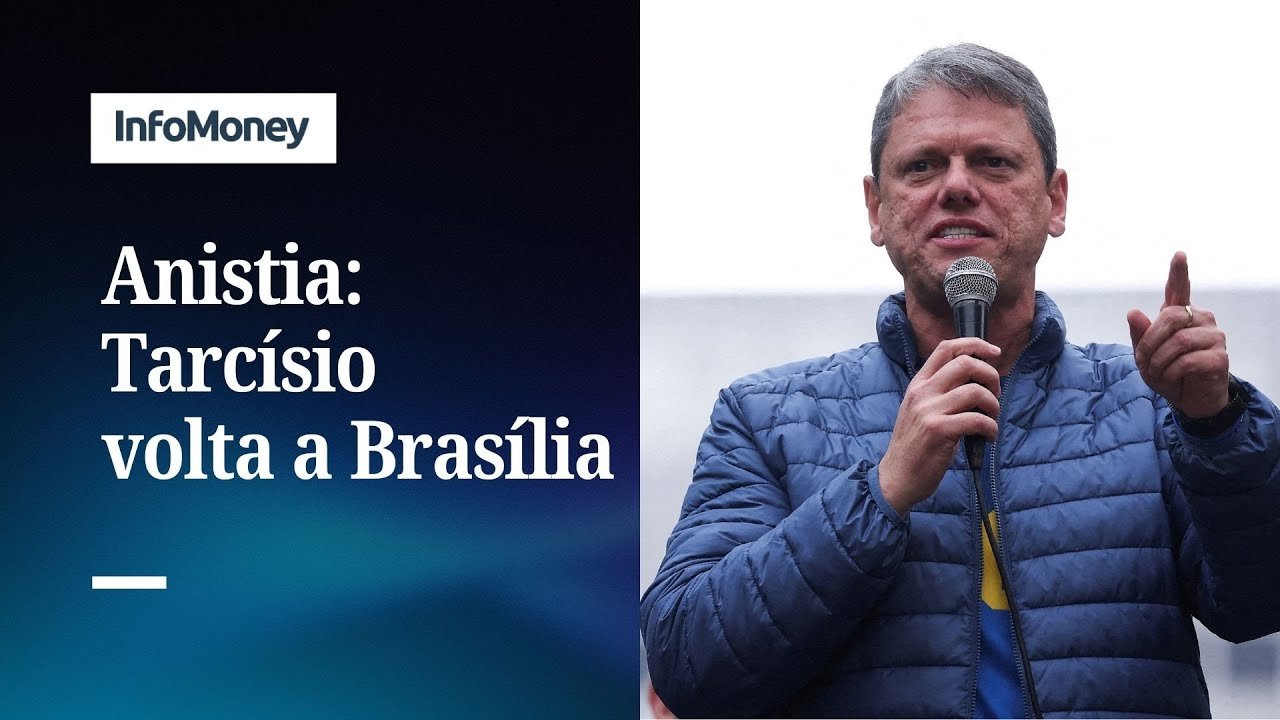 Tarcísio volta a Brasília para articular anistia após condenação de Bolsonaro | InfoMoney News