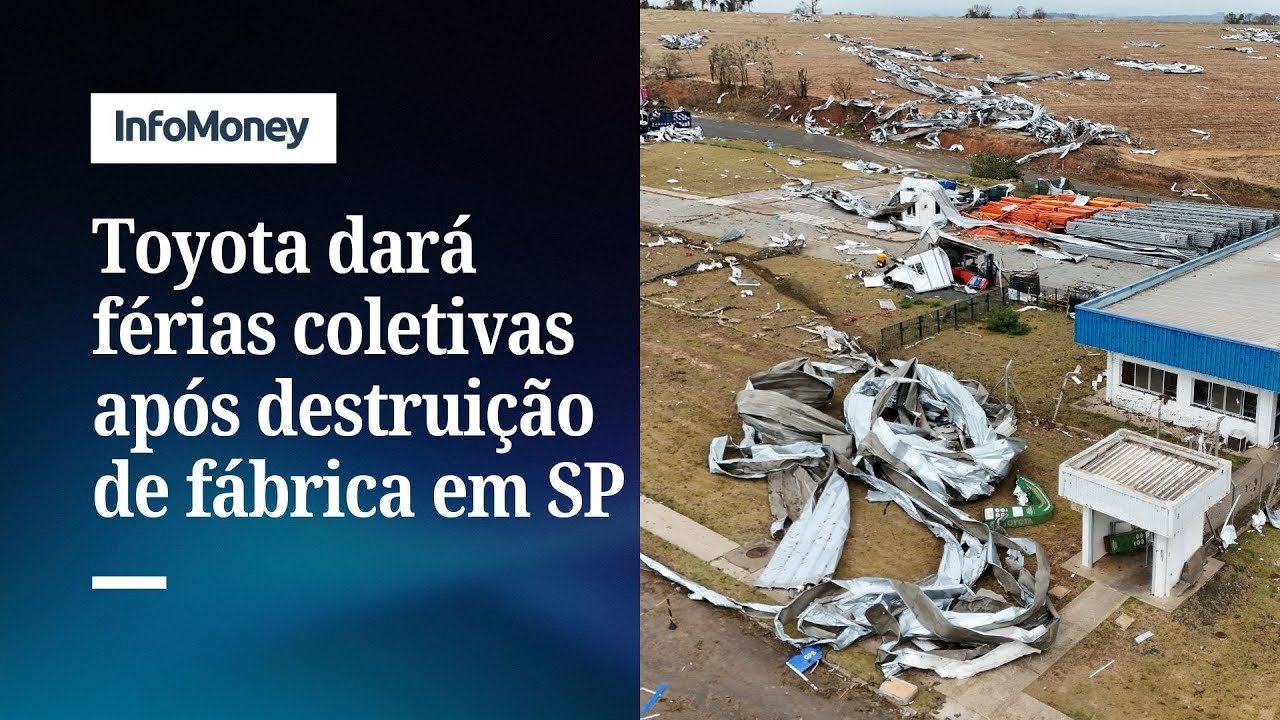Toyota dará férias a 5,7 mil funcionários após destruição em fábrica | InfoMoney News