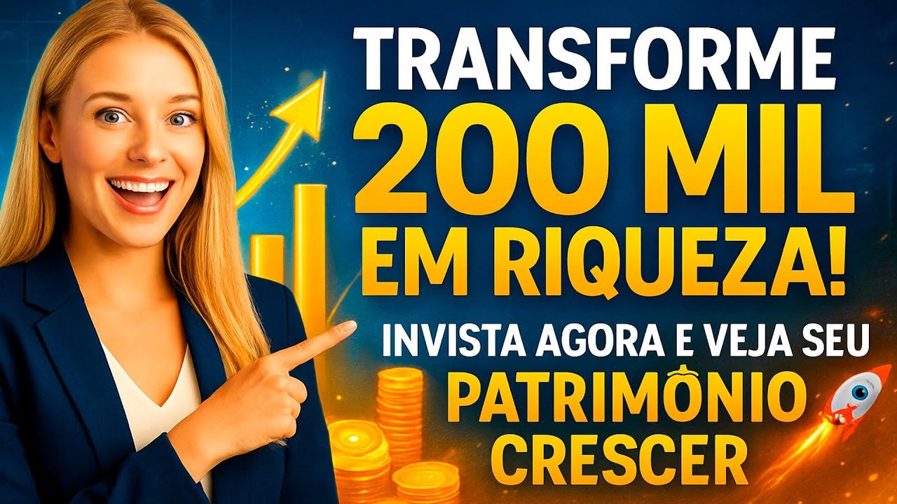 💰 ONDE INVESTIR 200 MIL REAIS? 🔥 CONHEÇA AS MELHORES OPÇÕES DE INVESTIMENTOS