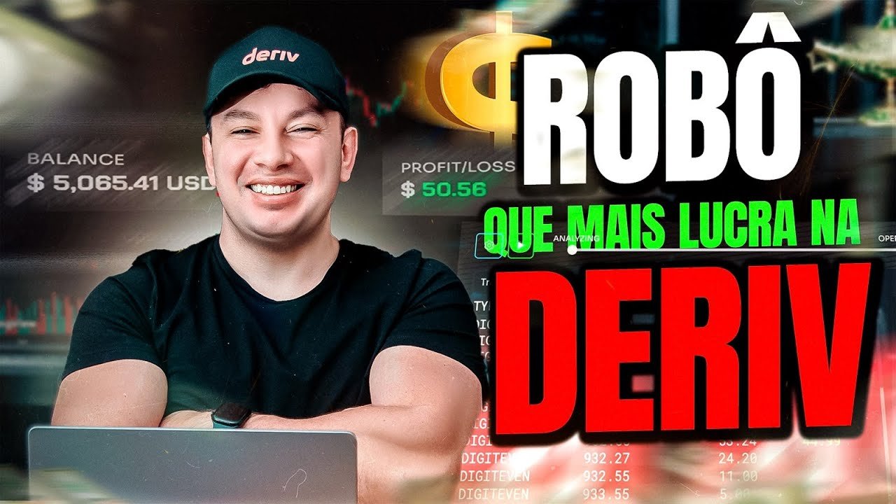 💥 Robô Trader ABDUL com banca de $5000 na Deriv! Primeira vez testando em banca alta 😱 ?