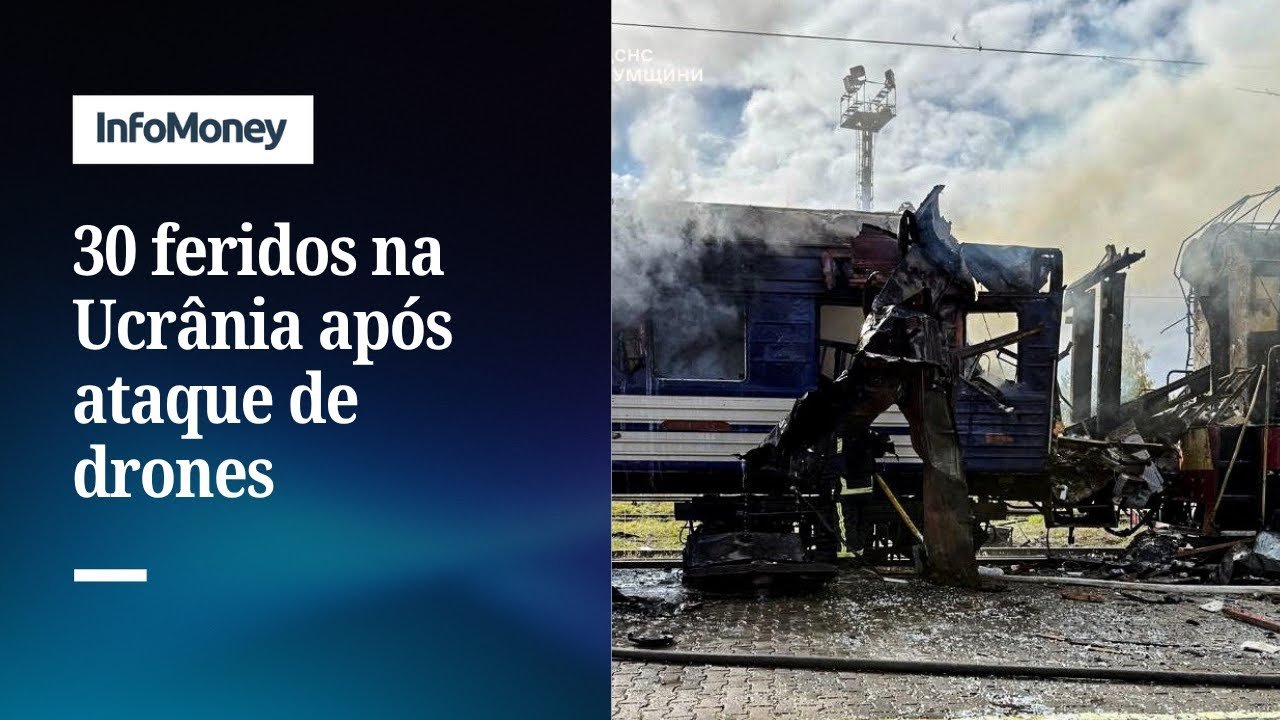 30 ficam feridos na Ucrânia após ataque russo contra estação de trem