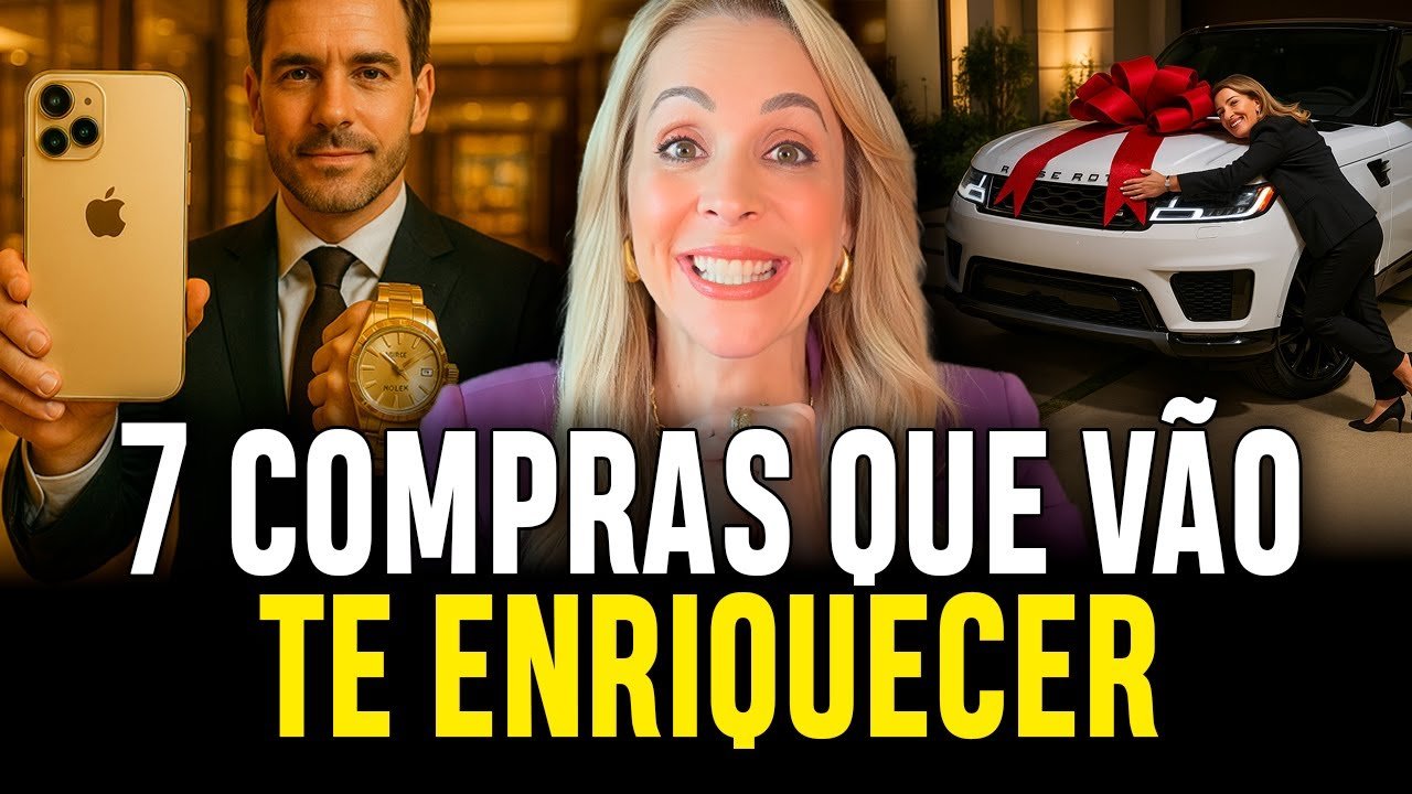 7 GASTOS QUE VOCÊ PRECISA FAZER PARA ENRIQUECER (NÃO É INVESTIR)