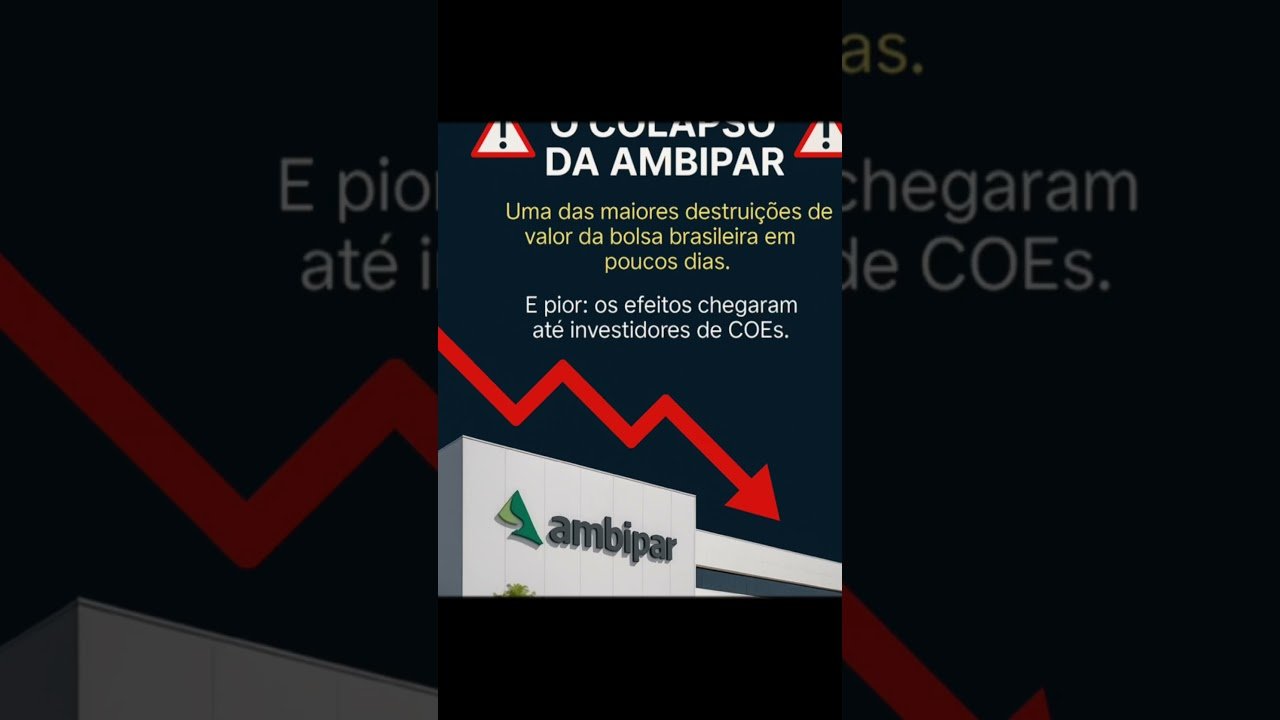 Ambipar e o caos: comprar ou vender? #investimentos #dinheiro #bolsadevalores #brasil #daytrade
