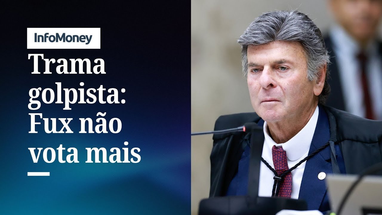 Ao deixar 1ª Turma do STF, Fux não votará em processos da trama golpista | InfoMoney News