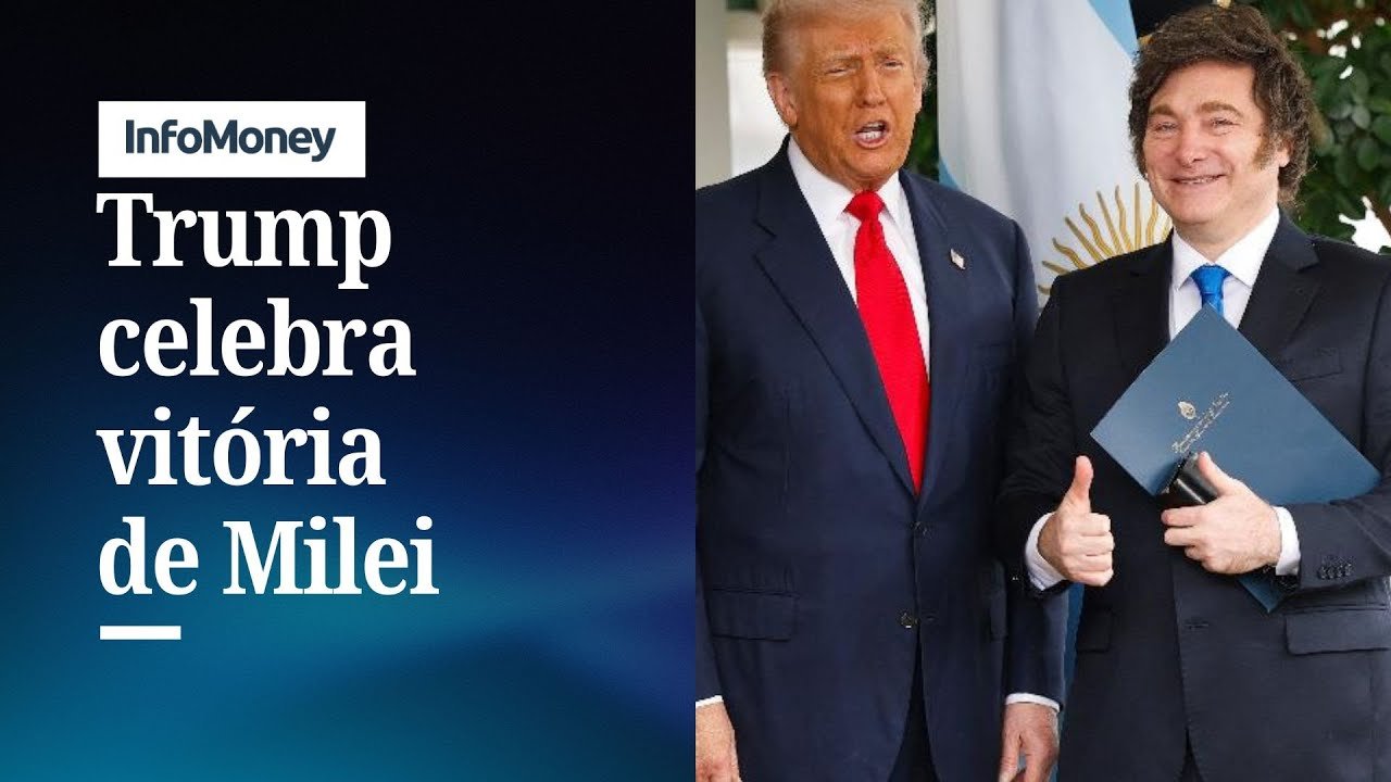 Argentina: Trump celebra Milei e diz que os EUA “ganharam muito dinheiro” | InfoMoney News