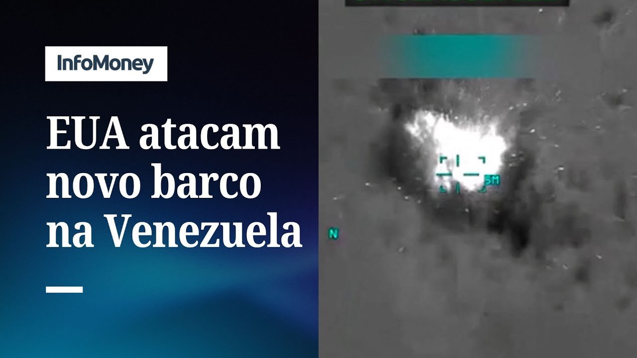 Ataque dos EUA a barco na Venezuela mata seis pessoas | InfoMoney News