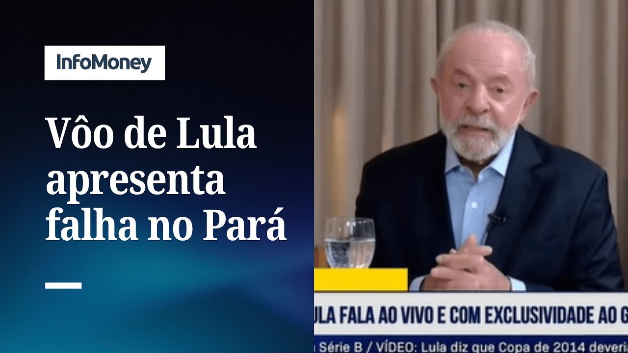Avião da FAB com Lula tem falha em motor antes de voo no Pará | InfoMoney News