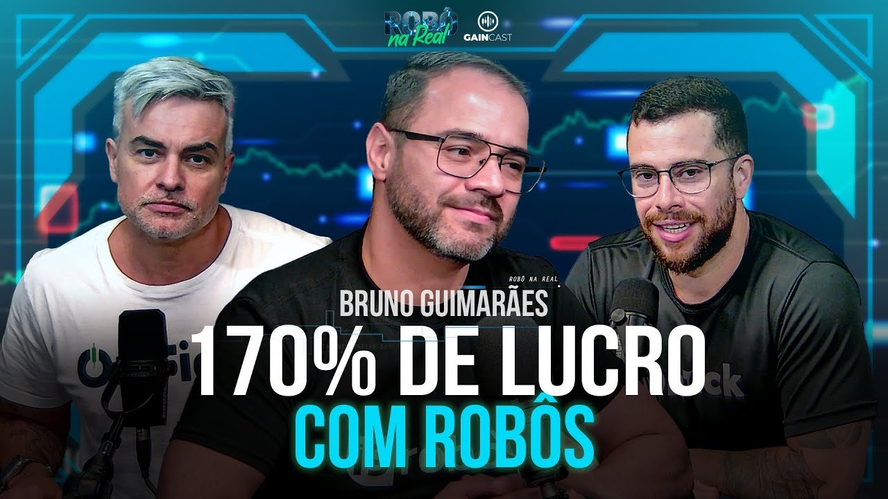 Como conseguir 170% de lucro usando robôs de trading