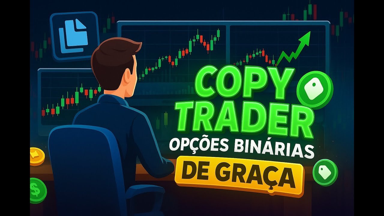 COPY TRADER DE OPÇÕES BINÁRIAS DE GRAÇA   ROBO DE OPÇÕES BINARIAS