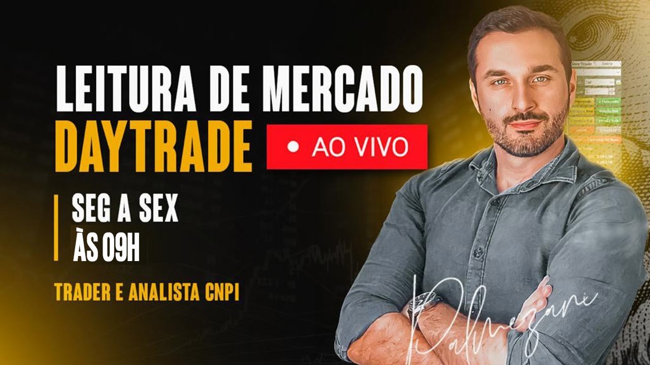 🟢DAY TRADE E ANÁLISE TÉCNICA AO VIVO l Índice, Dólar, Ações e Cripto (15/10/2025)