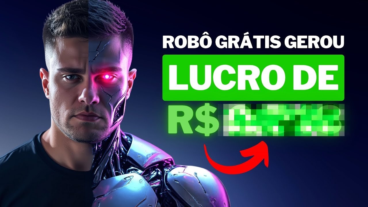 DEI R$ 10000,00 PRA UM ROBÔ TRADER OPERAR (LUCRO SURPREENDEU)