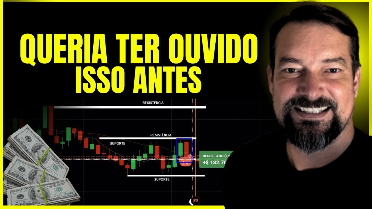 Eu só queria ter ouvido isso antes de começar no Day Trade