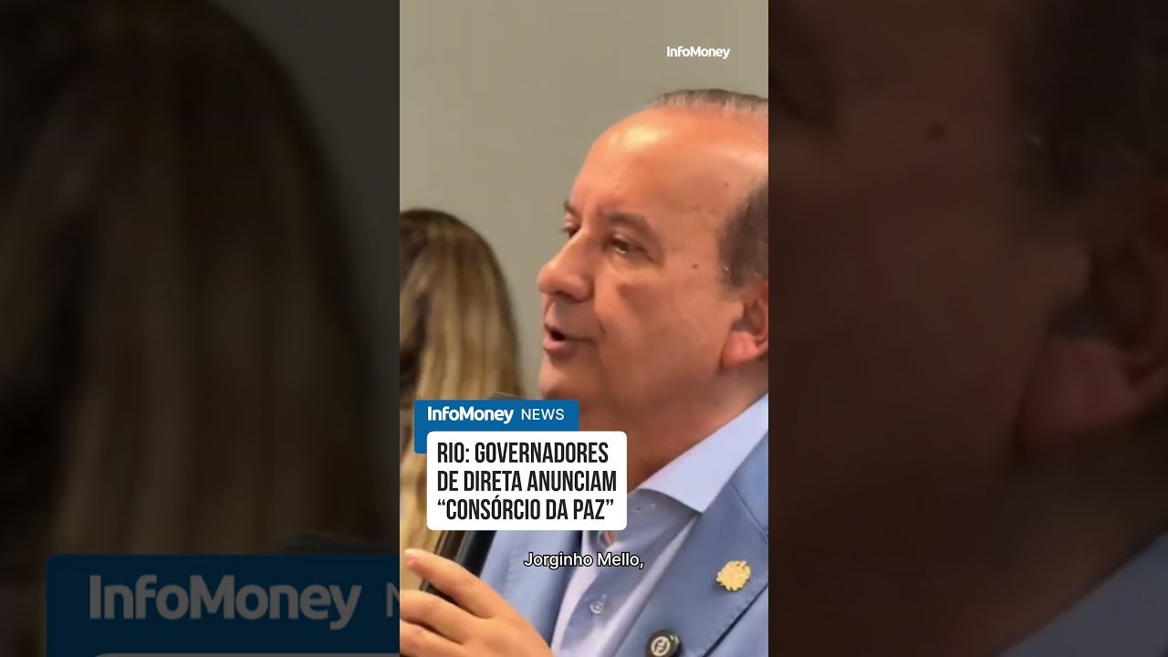 Governadores de direta anunciam “Consórcio da Paz” contra crime organizado