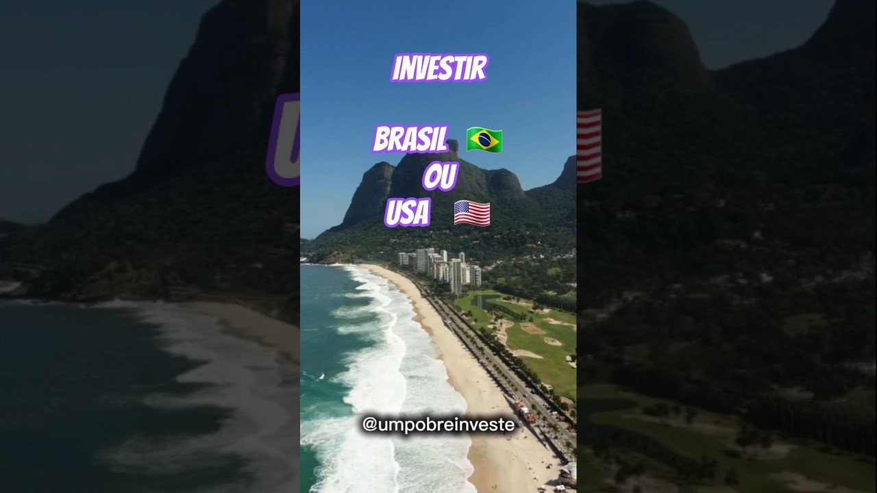 Investir no Brasil ou no Estados Unidos? #rendafixa #investimento #nubank #bitcoin