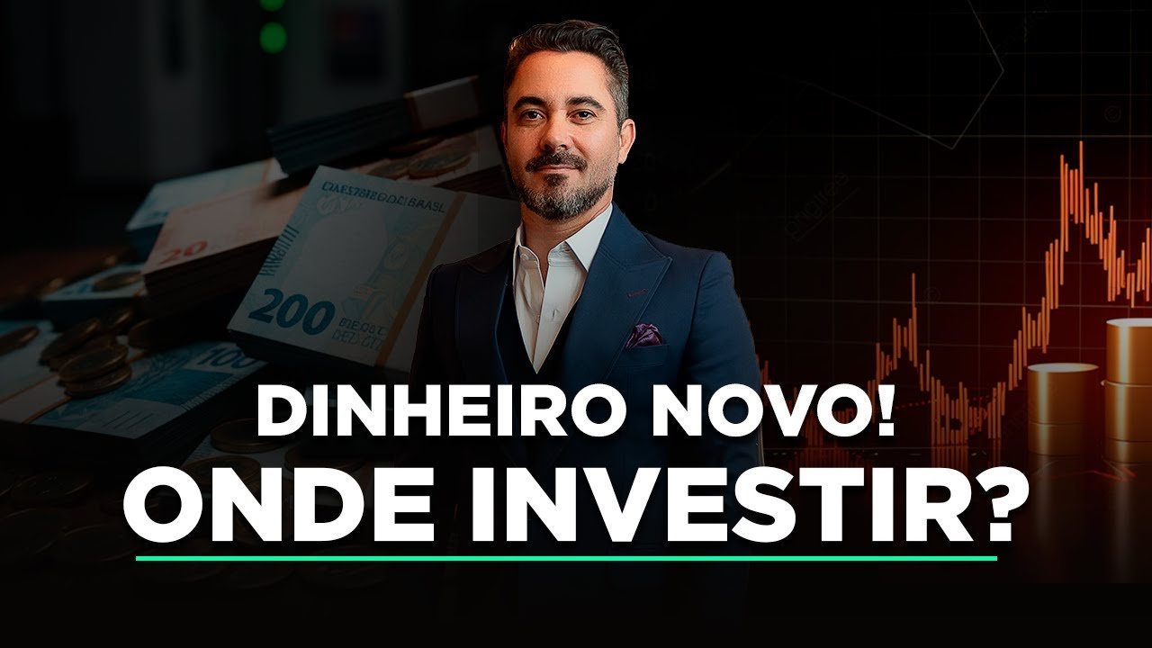 [LIVE #1855] DINHEIRO NOVO! ONDE INVESTIR?