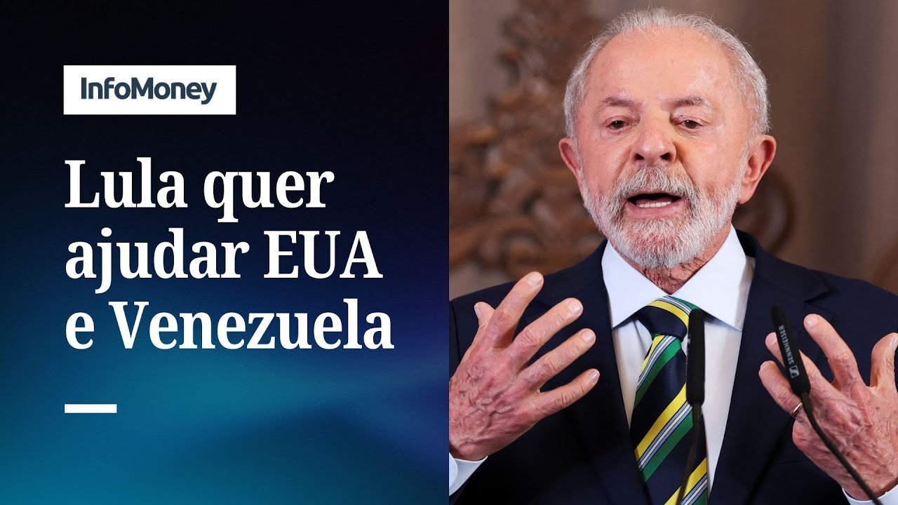 Lula diz que Brasil está disposto a ajudar na crise entre EUA e Venezuela | InfoMoney News