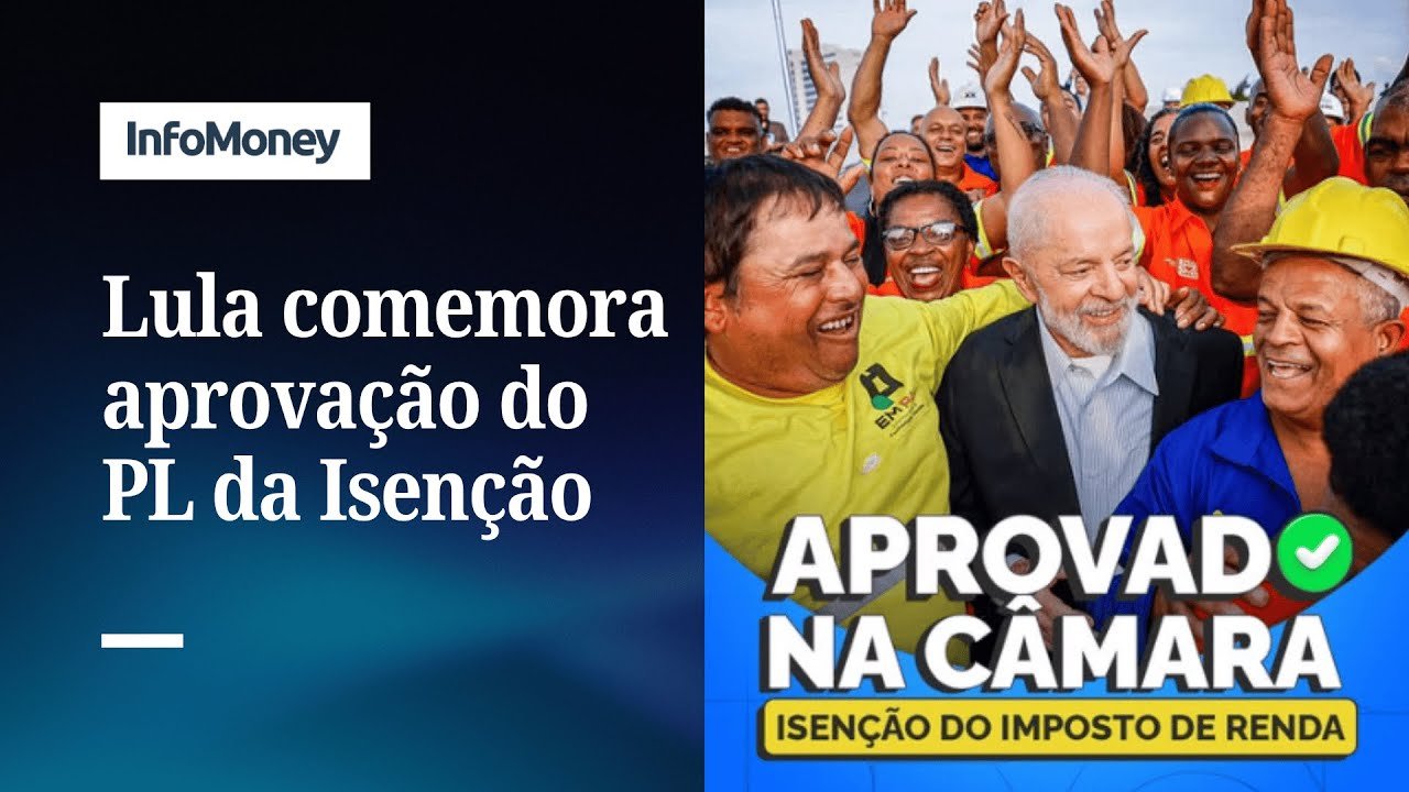 Lula diz que isenção do IR até R$5 mil é “passo histórico” | InfoMoney News