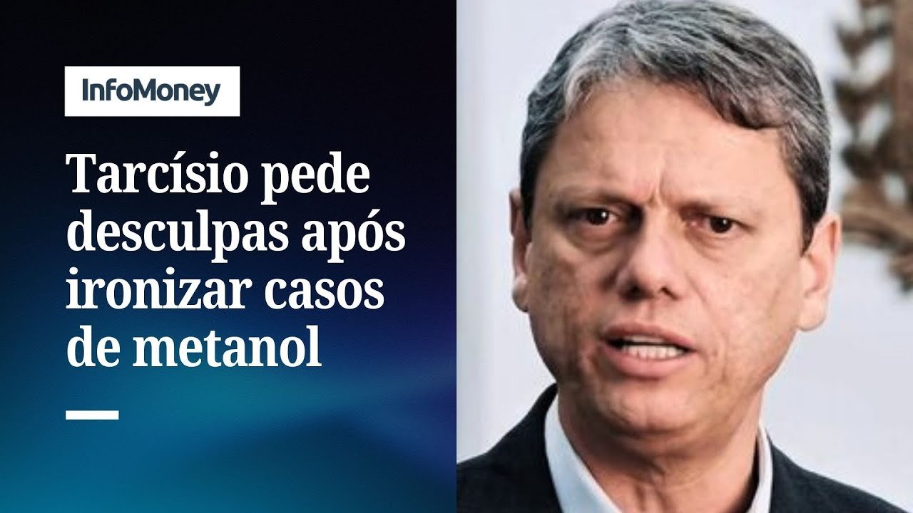 Metanol: Tarcísio pede desculpas por fala sobre Coca-Cola | InfoMoney News