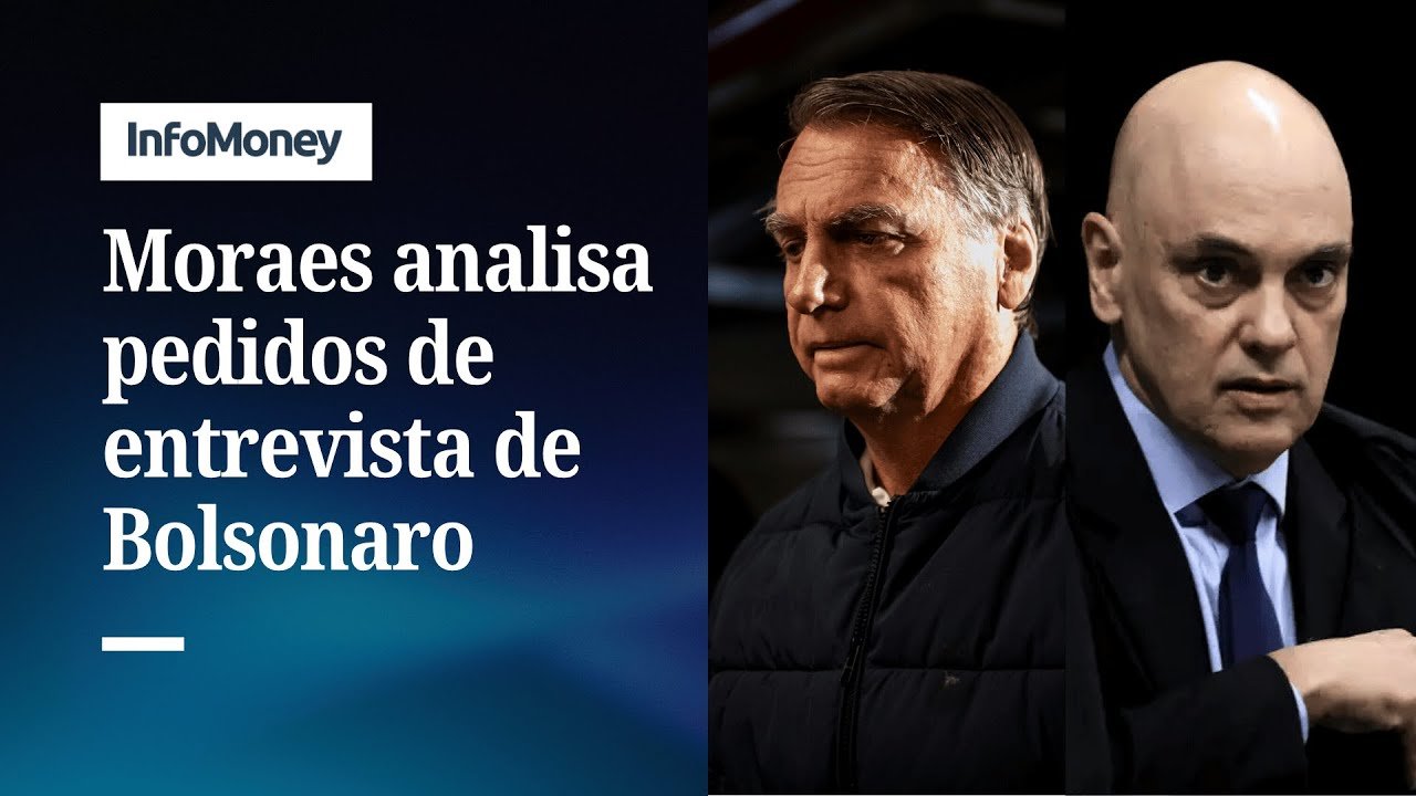 Moraes dá 5 dias para Bolsonaro responder se falará à imprensa | InfoMoney News