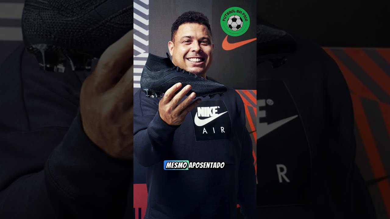 O salário milionário que Ronaldo recebe da Nike #futebol #ronaldofenômeno