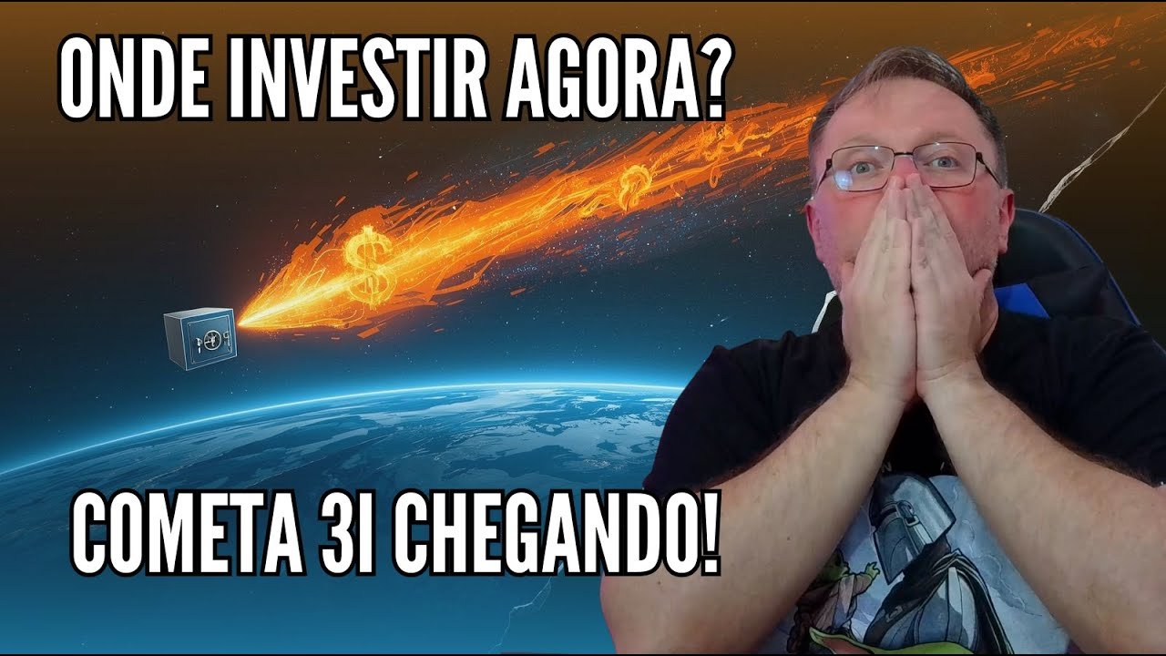 Onde investir em 2025 para se proteger (até do cometa 3i Atlas!)