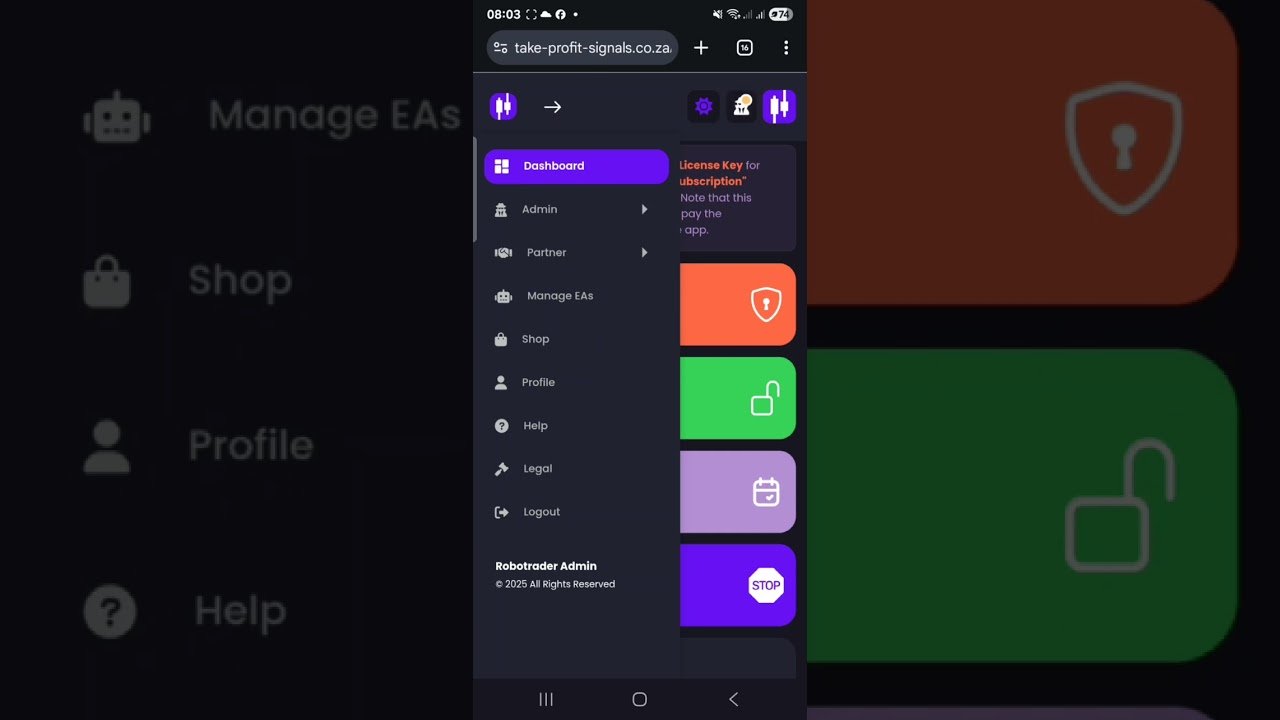 One dashboard. Endless possibilities Download the Robo Trader app today #automatictrading