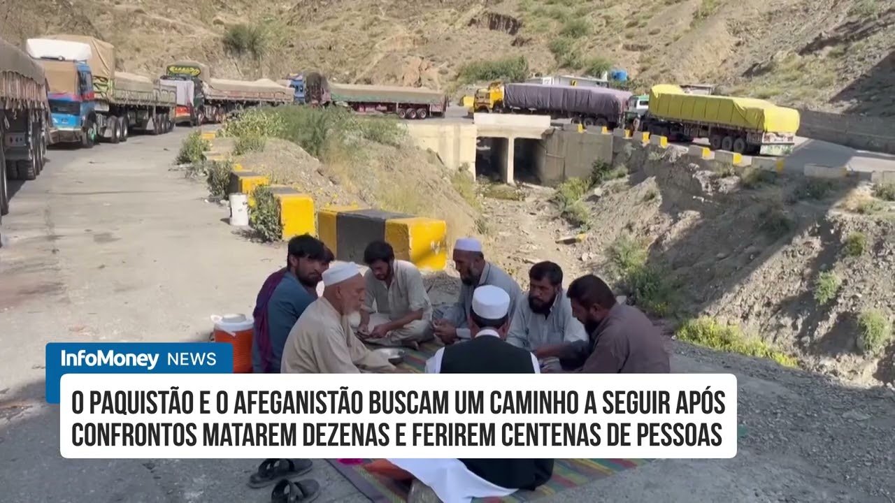 Paquistão e Afeganistão concordam com cessar-fogo após conversas de paz em Doha