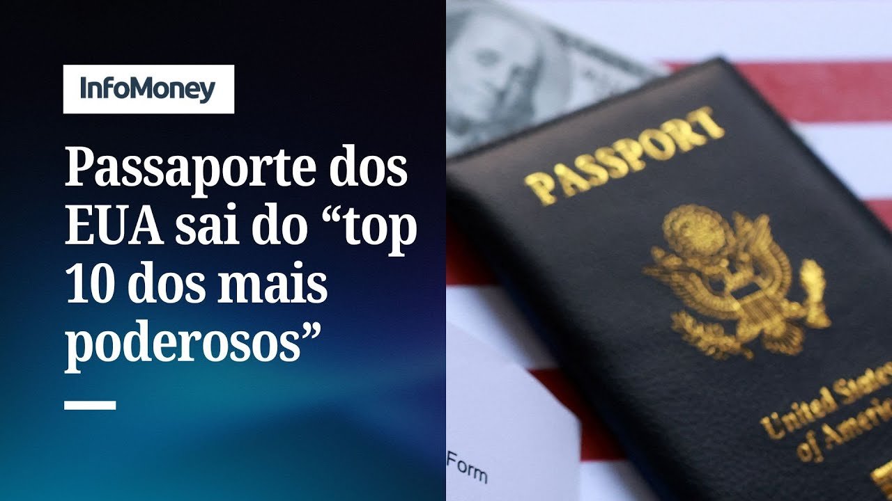 Passaporte dos EUA fica fora de ranking dos mais poderosos do mundo pela 1ª vez | InfoMoney News