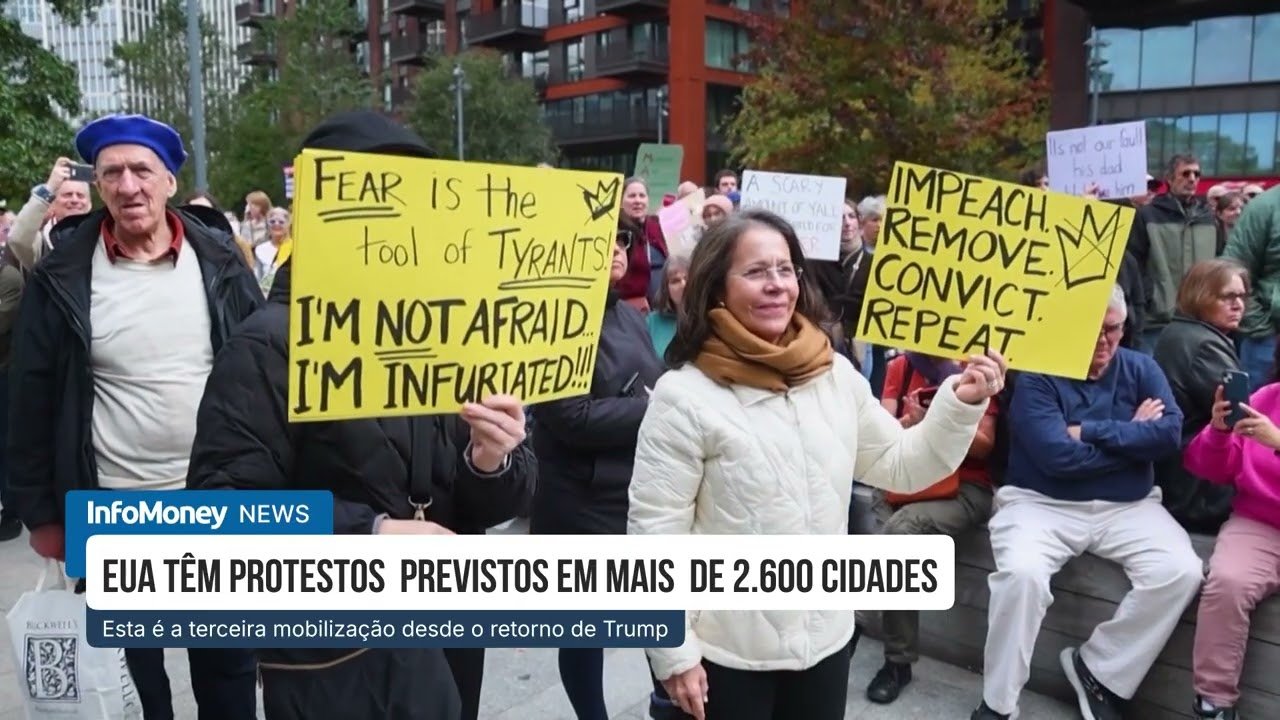 Protestos anti-Trump acontecem em todo mundo, centenas vão as ruas