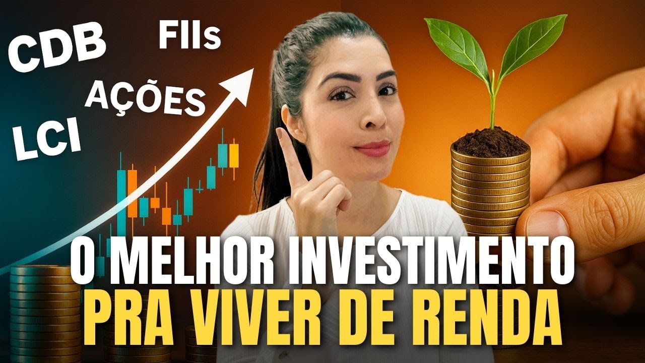 QUAL O MELHOR INVESTIMENTO Para Parar De Trabalhar!