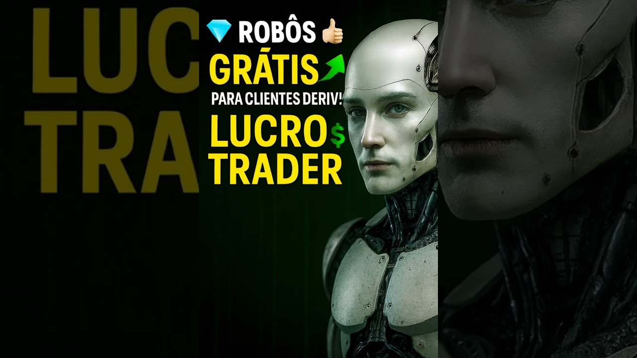 Quer operar na Deriv sem pagar nada e ainda usar robôs automáticos?