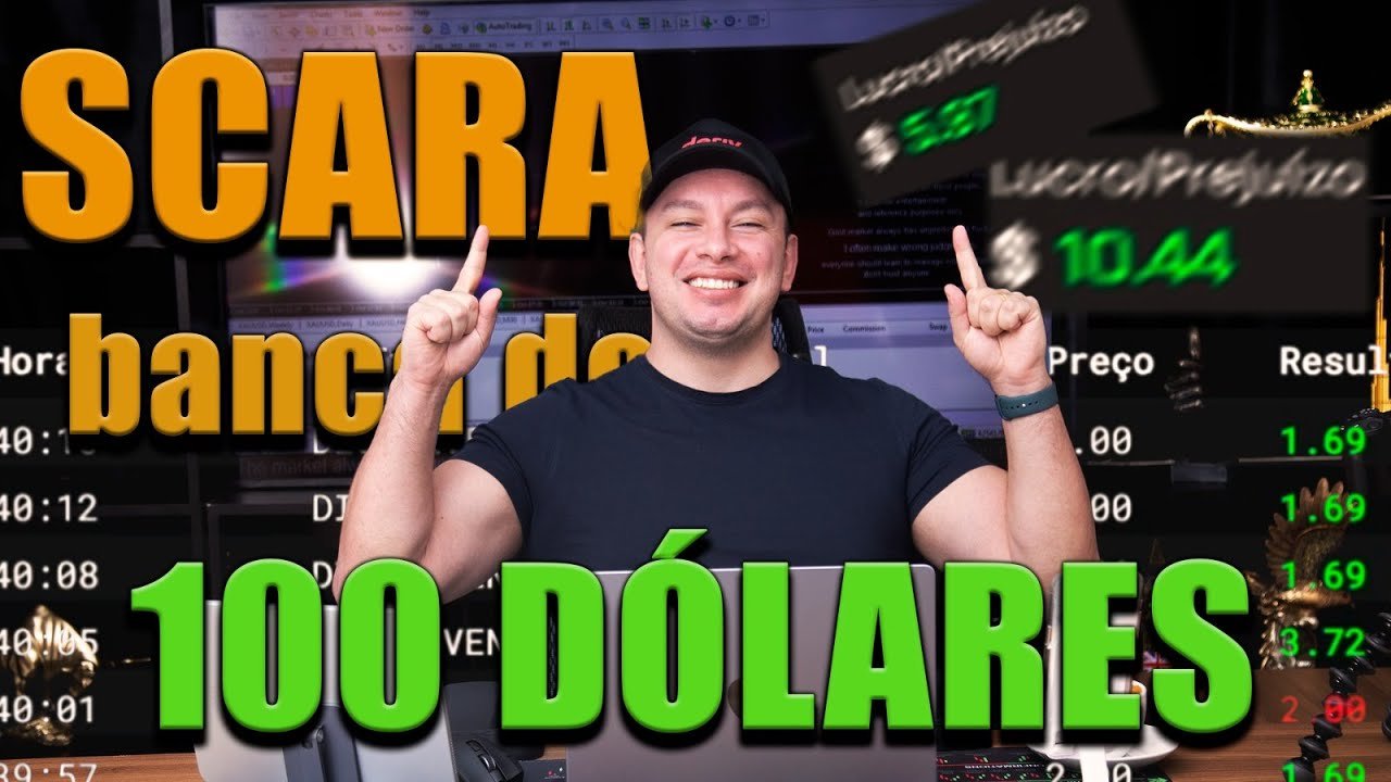Robô SCARA Gratuito: 5% por Dia Operando Sozinho na DERIV