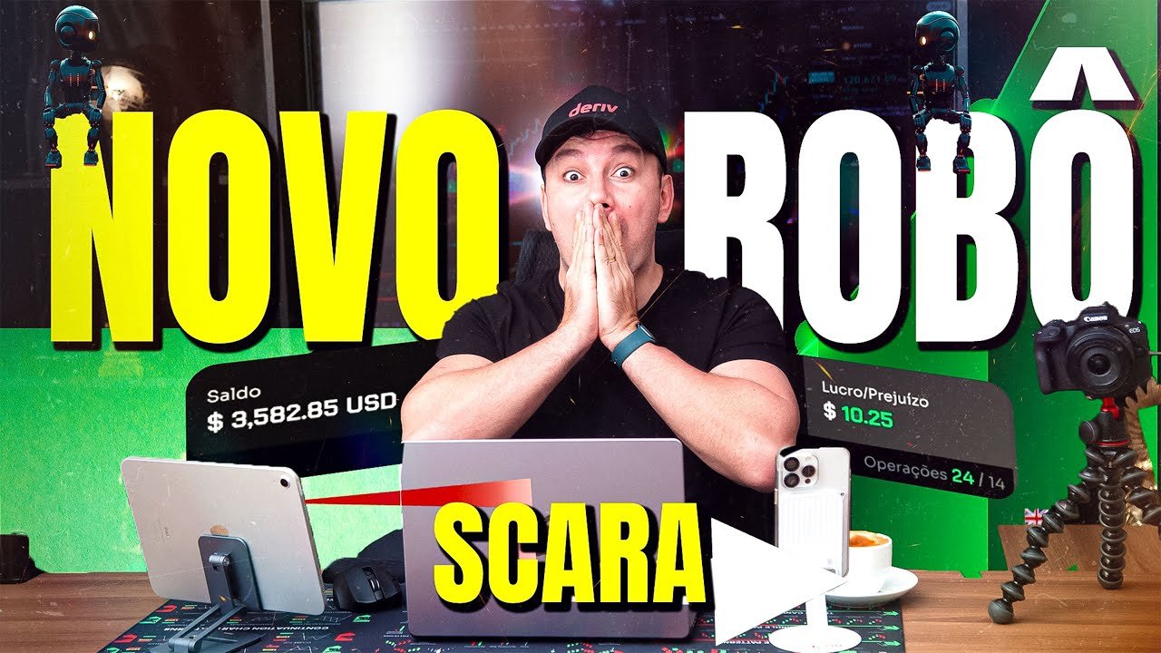 Robô SCARA Gratuito: Nova Forma SEGURA de Operar na DERIV
