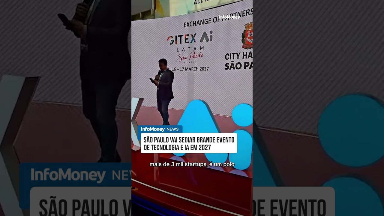 São Paulo vai sediar edição de grande evento de tecnologia e IA em 2027 | InfoMoney News