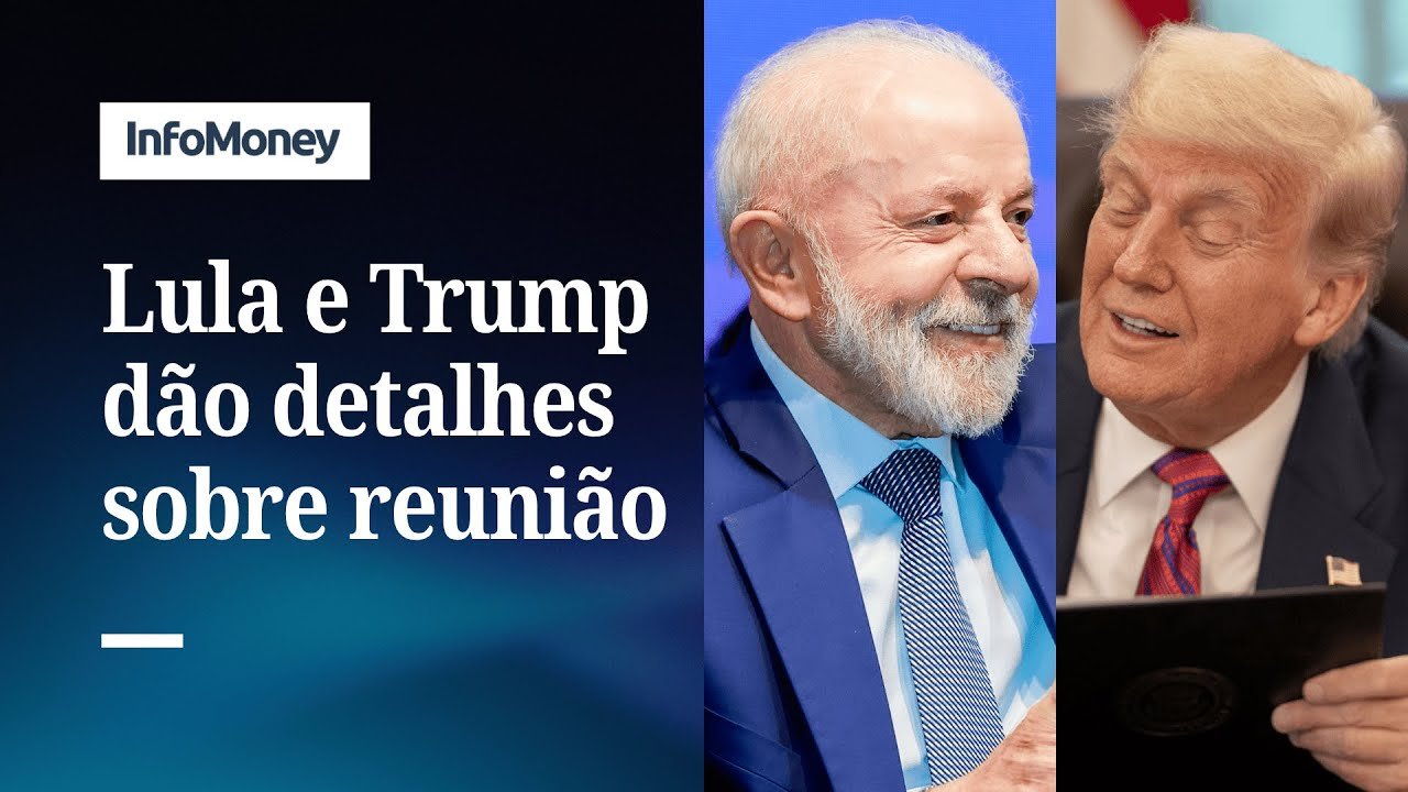 Sem menções a Bolsonaro: Trump e Lula comentam reunião desta segunda (6) | InfoMoney News