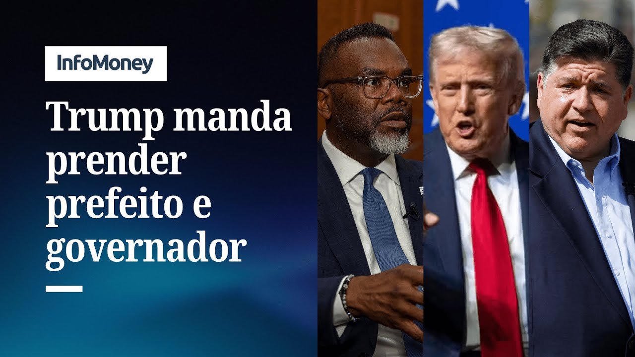 Trump pede prisão de prefeito de Chicago e do governador de Illinois | InfoMoney News