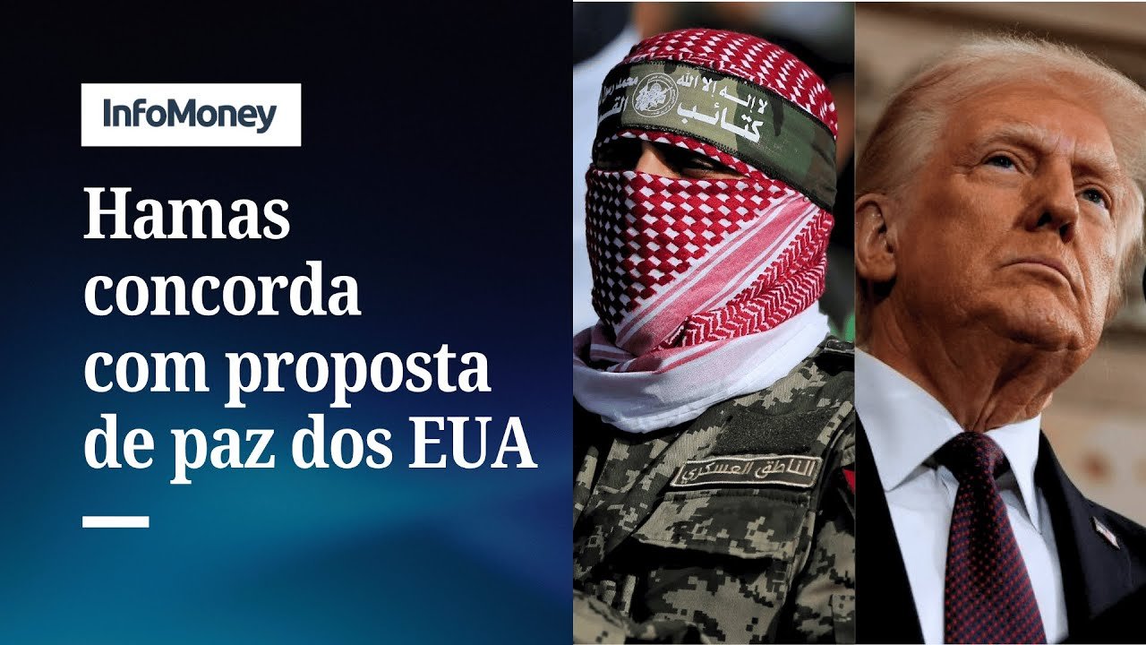 URGENTE: Hamas aceita proposta de Trump e vai libertar reféns | InfoMoney News