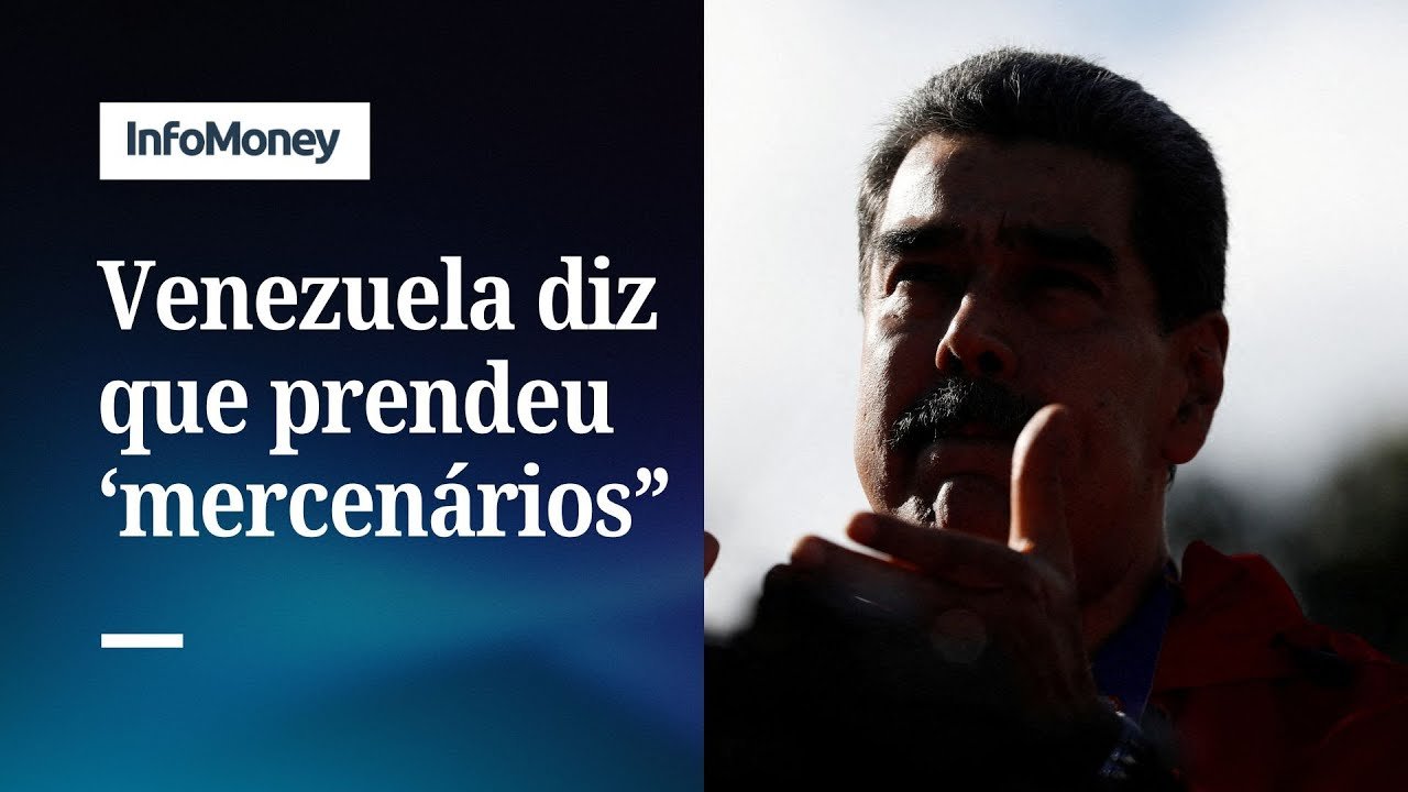 Venezuela afirma ter detido grupo de supostos “mercenários” ligados à CIA | InfoMoney News