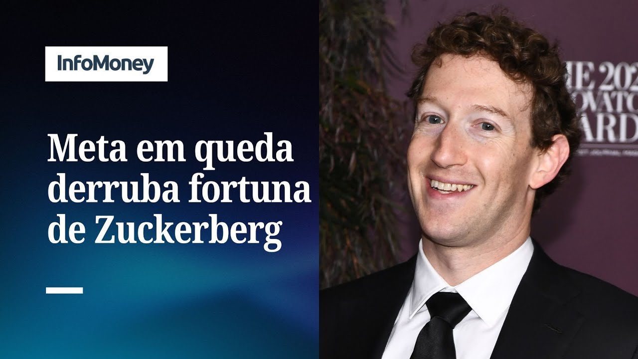 Zuckerberg sai do top 4 dos mais ricos do mundo após Meta desabar na bolsa | InfoMoney News