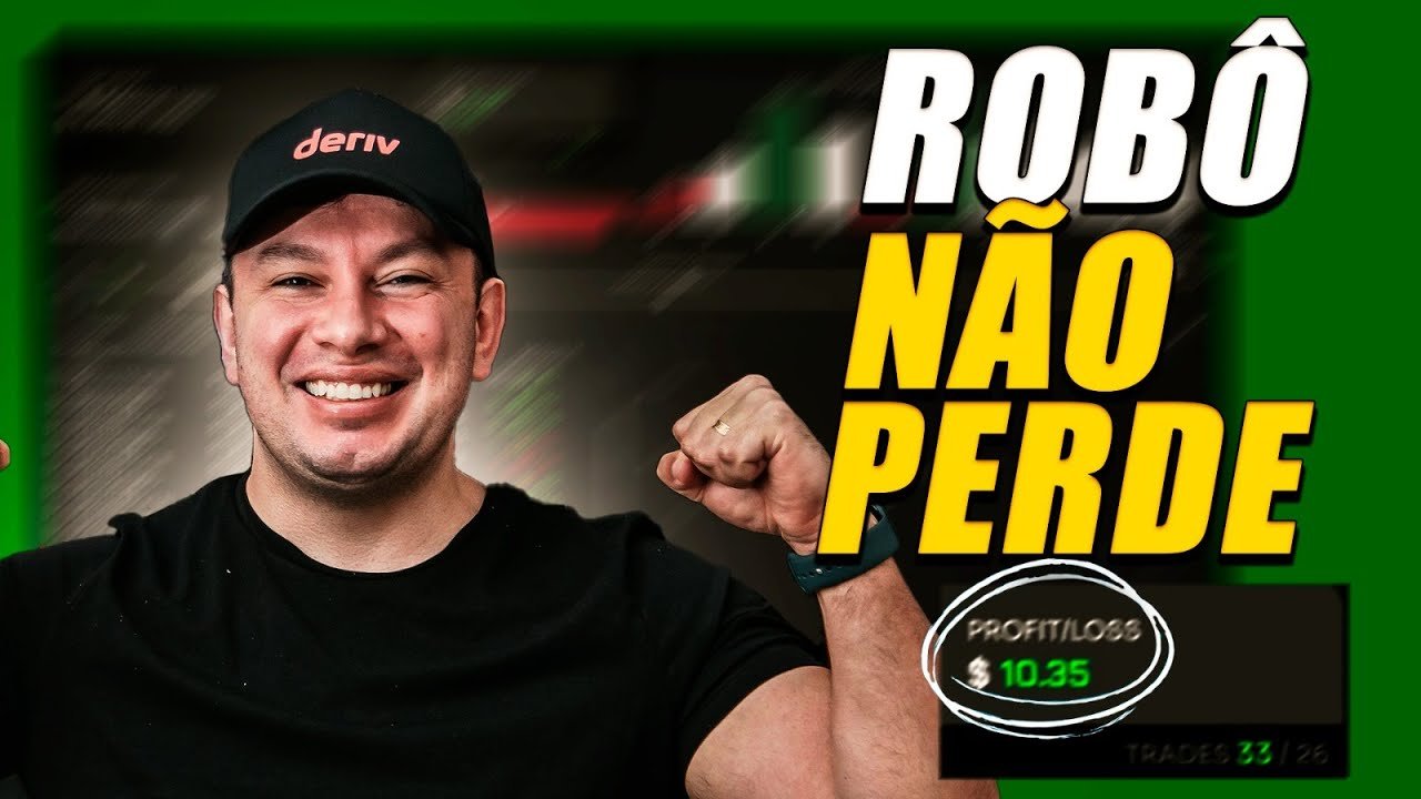 🦈 Robô MEGALODON — Confiante em banca baixa e com resultados positivos! 💰 Robô simples que funciona!