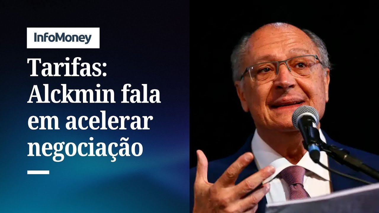 Alckmin: Vamos acelerar negociações com EUA para reduzir tarifas | InfoMoney News