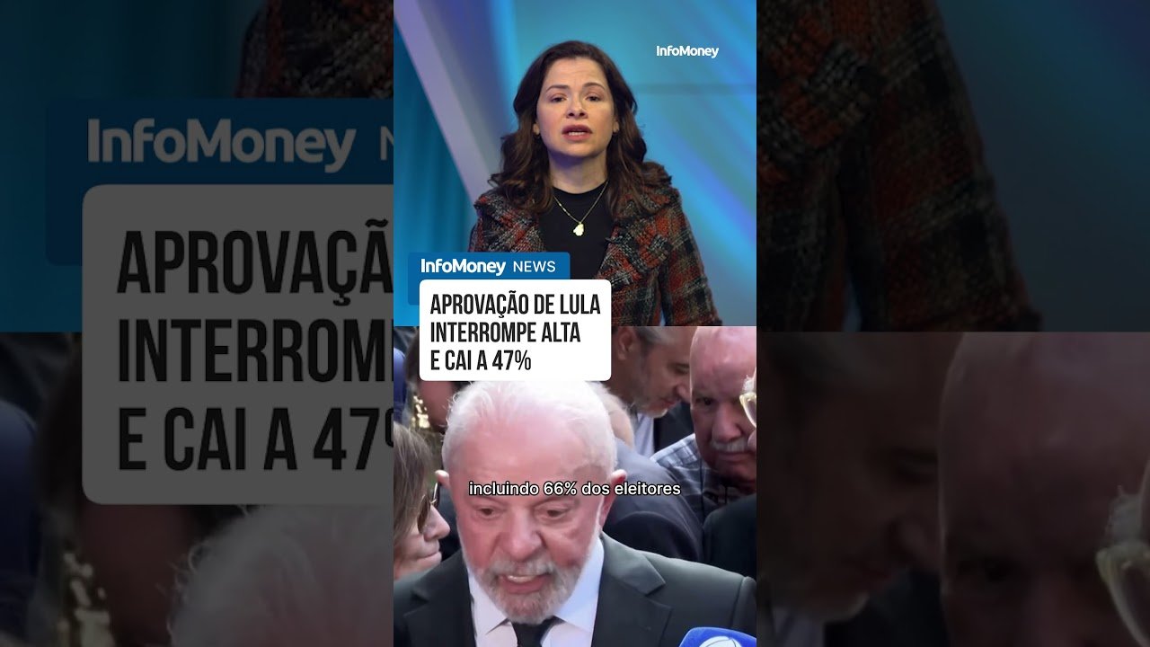 Aprovação de Lula interrompe alta e cai a 47% após operação no Rio, diz pesquisa
