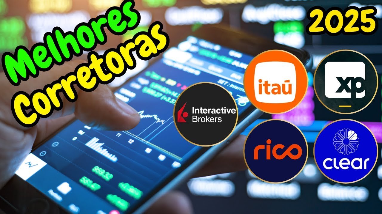 As 8 Melhores Corretoras para Investir seu Dinheiro em 2025