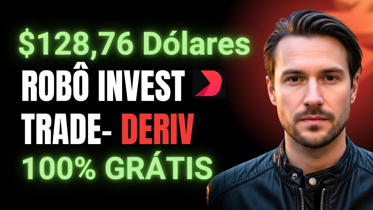BOT DERIV-  US$128,76 EM APENAS 6 MINUTOS COM BOT INVEST TRADE 100% FREE