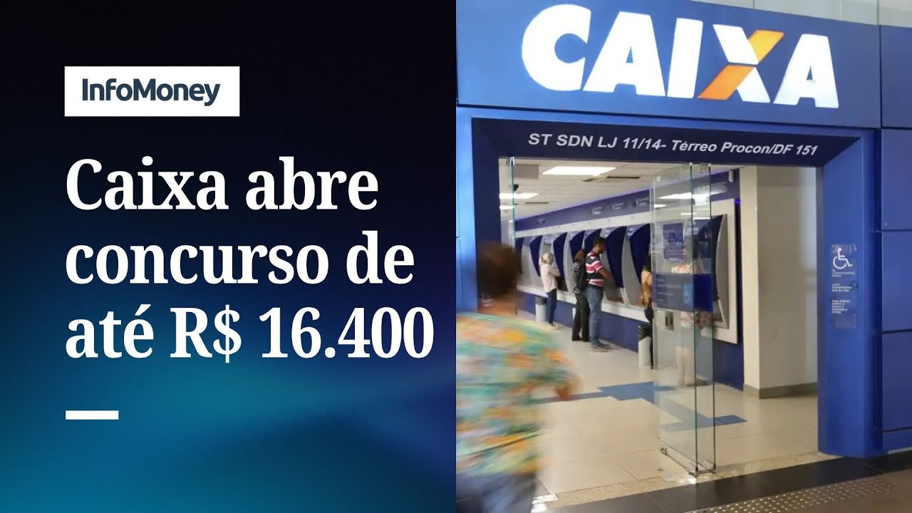 Caixa abre concurso com 184 vagas e salários de até R$ 16,4 mil | InfoMoney News