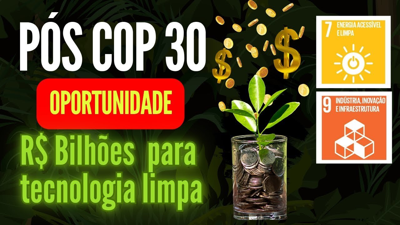 COP30: Onde Investir R$300 bi em Cleantech no Brasil?