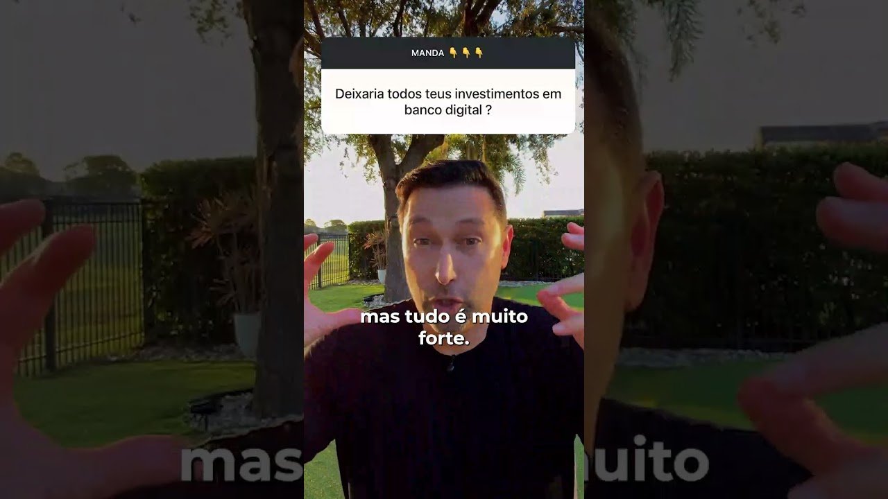 DEIXAR TODOS OS INVESTIMENTOS EM UM BANCO DIGITAL? | É SEGURO MESMO? COMO PROTEGER O SEU DINHEIRO?